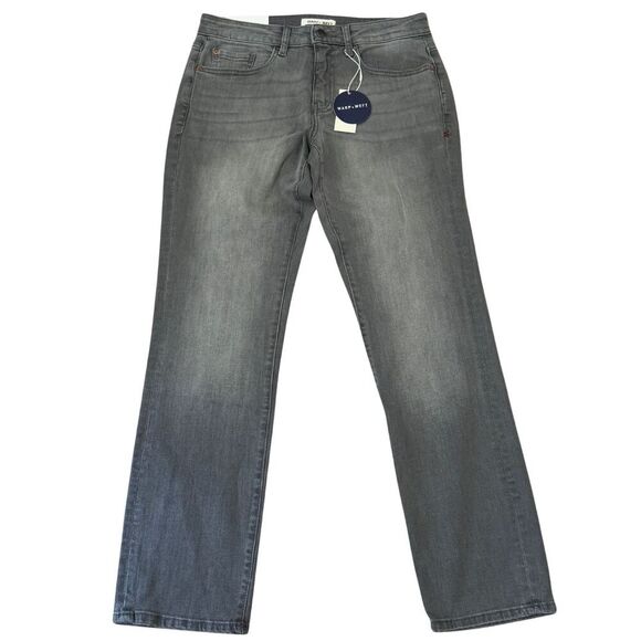 WARP + WEFT Mens Jeans ORD Chicago Straight Smoke Gray Wash Denim NWT 29 x 32 - Picture 1 of 7